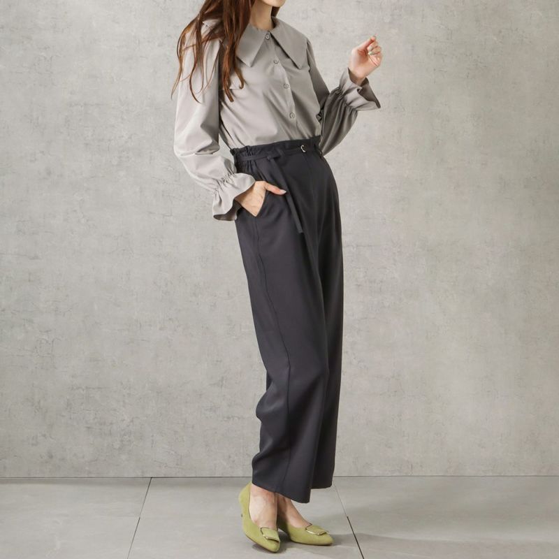 Howdy Marie 2WAYベルト付きワイドパンツ レディース商品画像-8