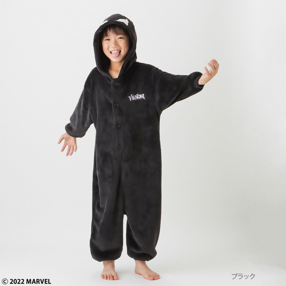 【オンラインストア限定】MARVEL マーベル / ヴェノム着ぐるみパジャマ キッズ商品サムネイル-1