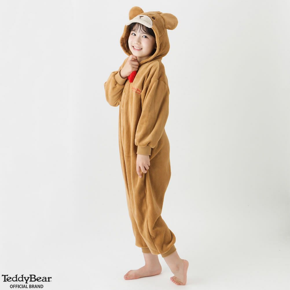 [期間限定価格]【オンラインストア限定】Teddy Bear テディベア 着ぐるみパジャマ キッズ商品サムネイル-4
