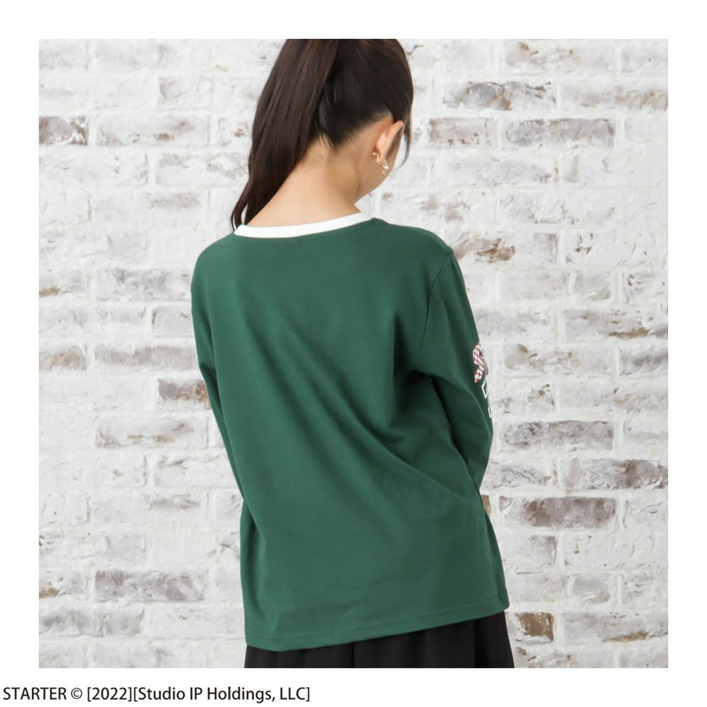STARTER 胸切替ロゴ長袖Tシャツ キッズ ネコポス 対応商品