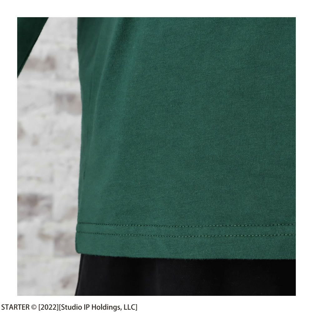 [期間限定価格]STARTER 胸切替ロゴ長袖Tシャツ キッズ メール便 対応商品商品サムネイル-8