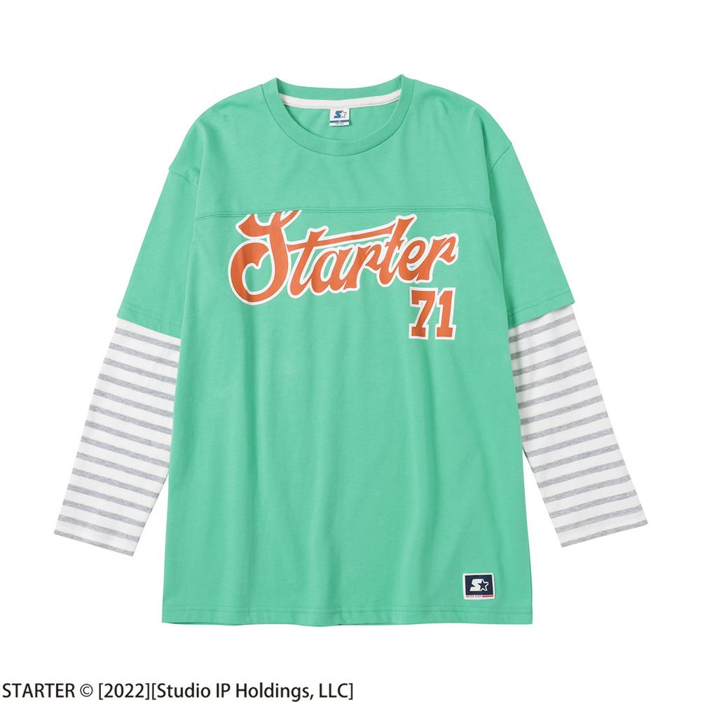 STARTER フェイクレイヤード長袖Tシャツ キッズ ネコポス 対応商品