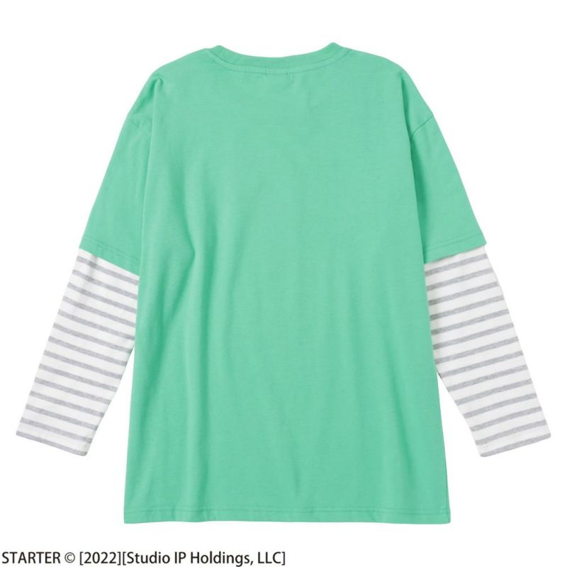 STARTER フェイクレイヤード長袖Tシャツ キッズ メール便 対応商品商品画像-7
