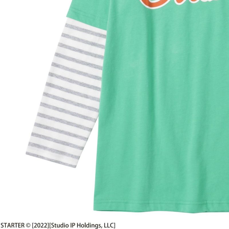 STARTER フェイクレイヤード長袖Tシャツ キッズ メール便 対応商品商品画像-10