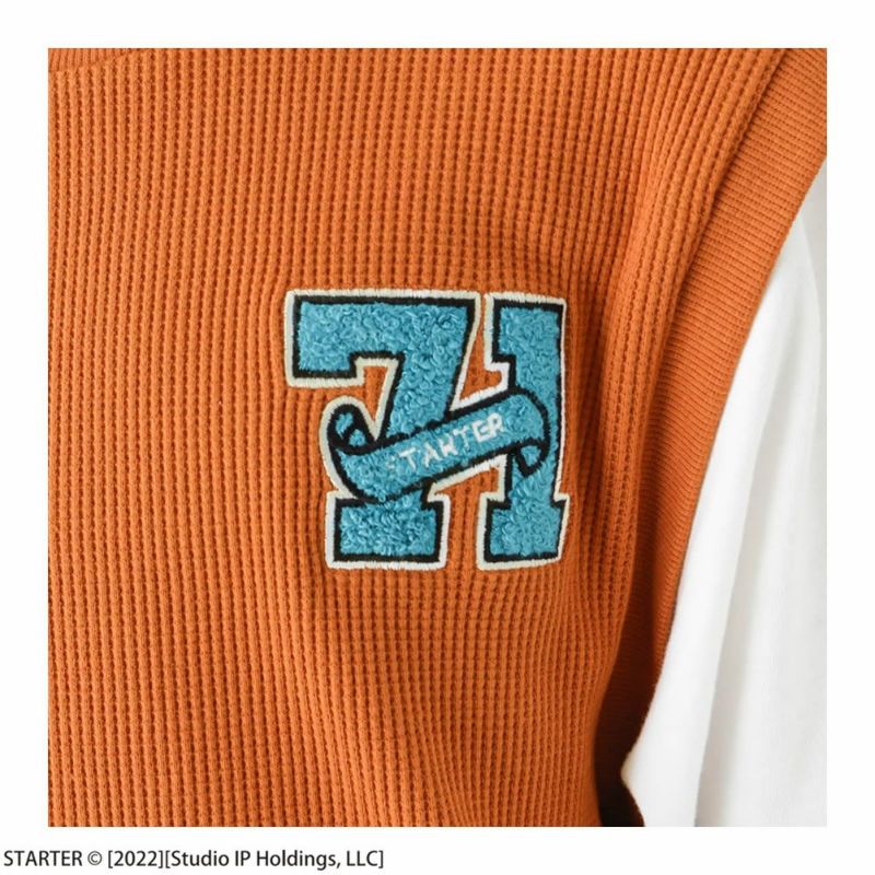 STARTER フェイクレイヤード長袖Tシャツ キッズ メール便 対応商品商品画像-8