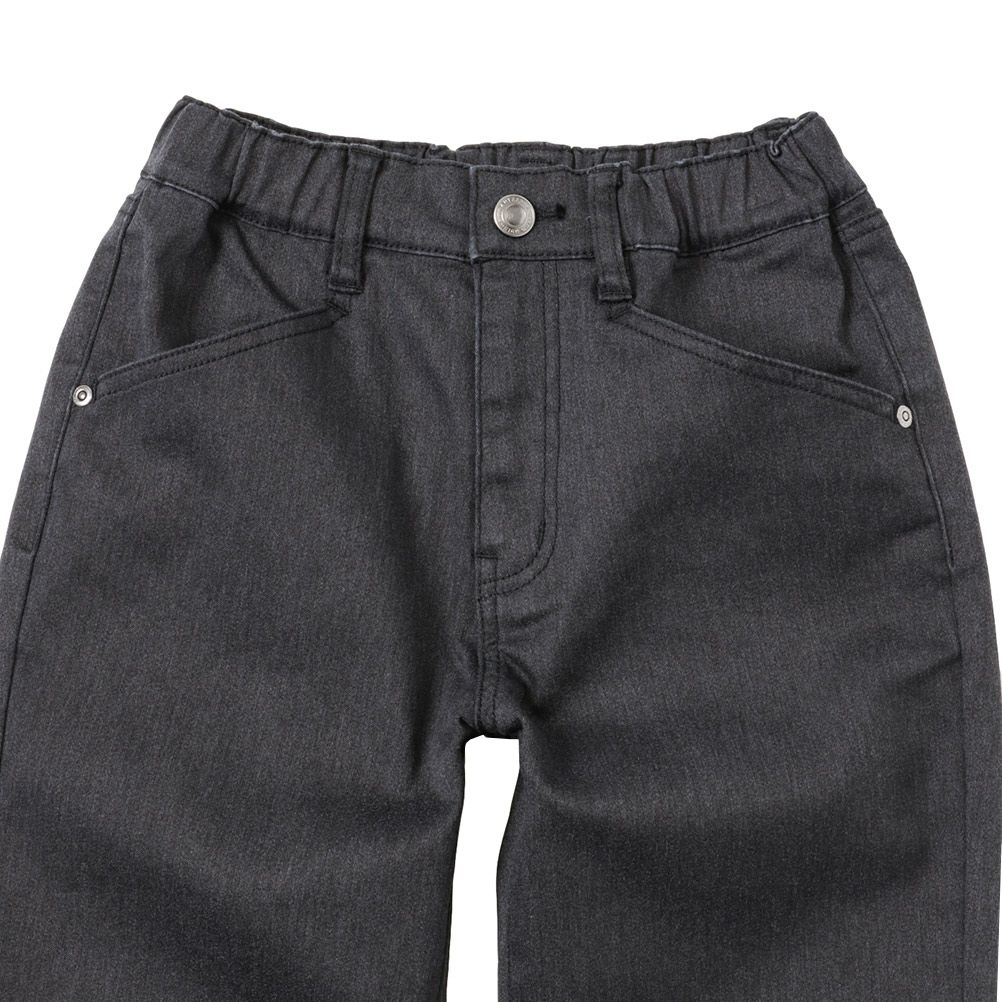 NAVY パウダー起毛レギュラーストレートパンツ キッズ