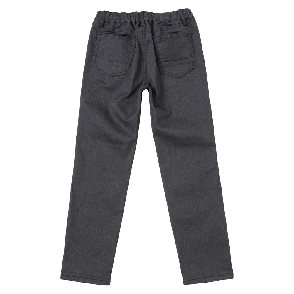 NAVY パウダー起毛レギュラーストレートパンツ キッズ