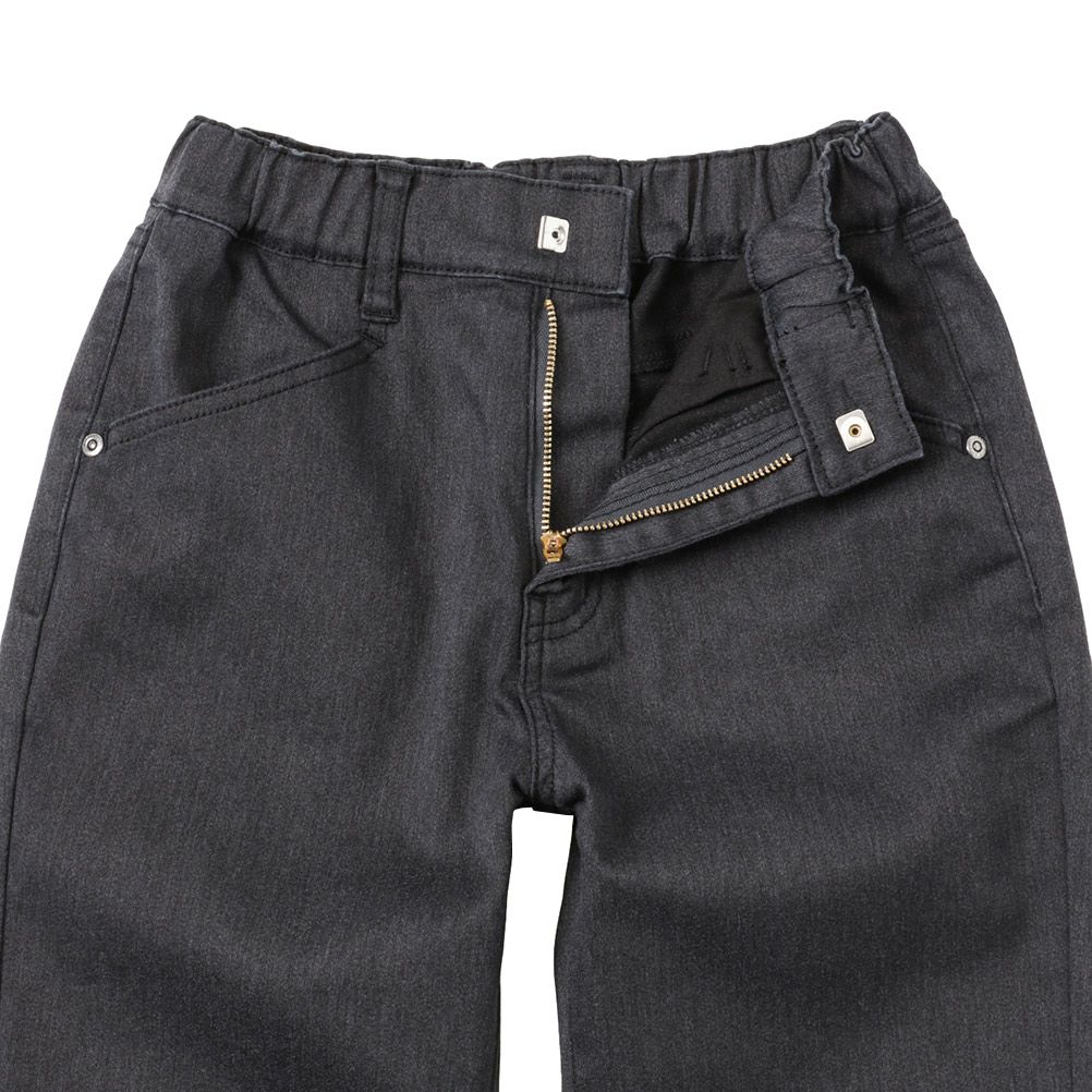 NAVY パウダー起毛レギュラーストレートパンツ キッズ