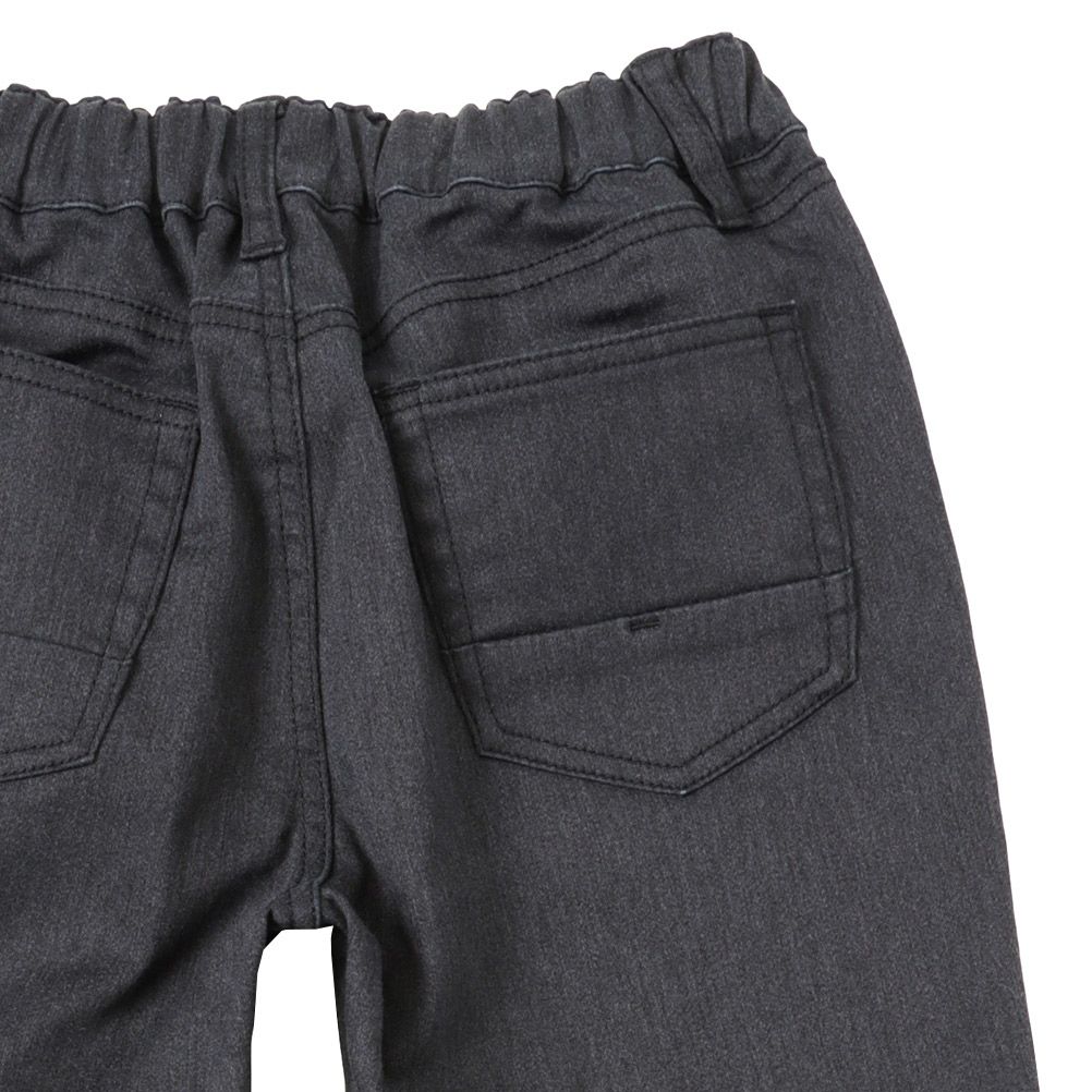 NAVY パウダー起毛レギュラーストレートパンツ キッズ