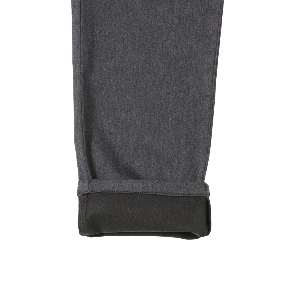 NAVY パウダー起毛レギュラーストレートパンツ キッズ