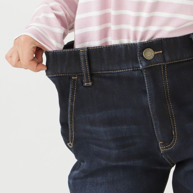 NAVY  デニムシャギーボンディングパンツ キッズ商品画像-6