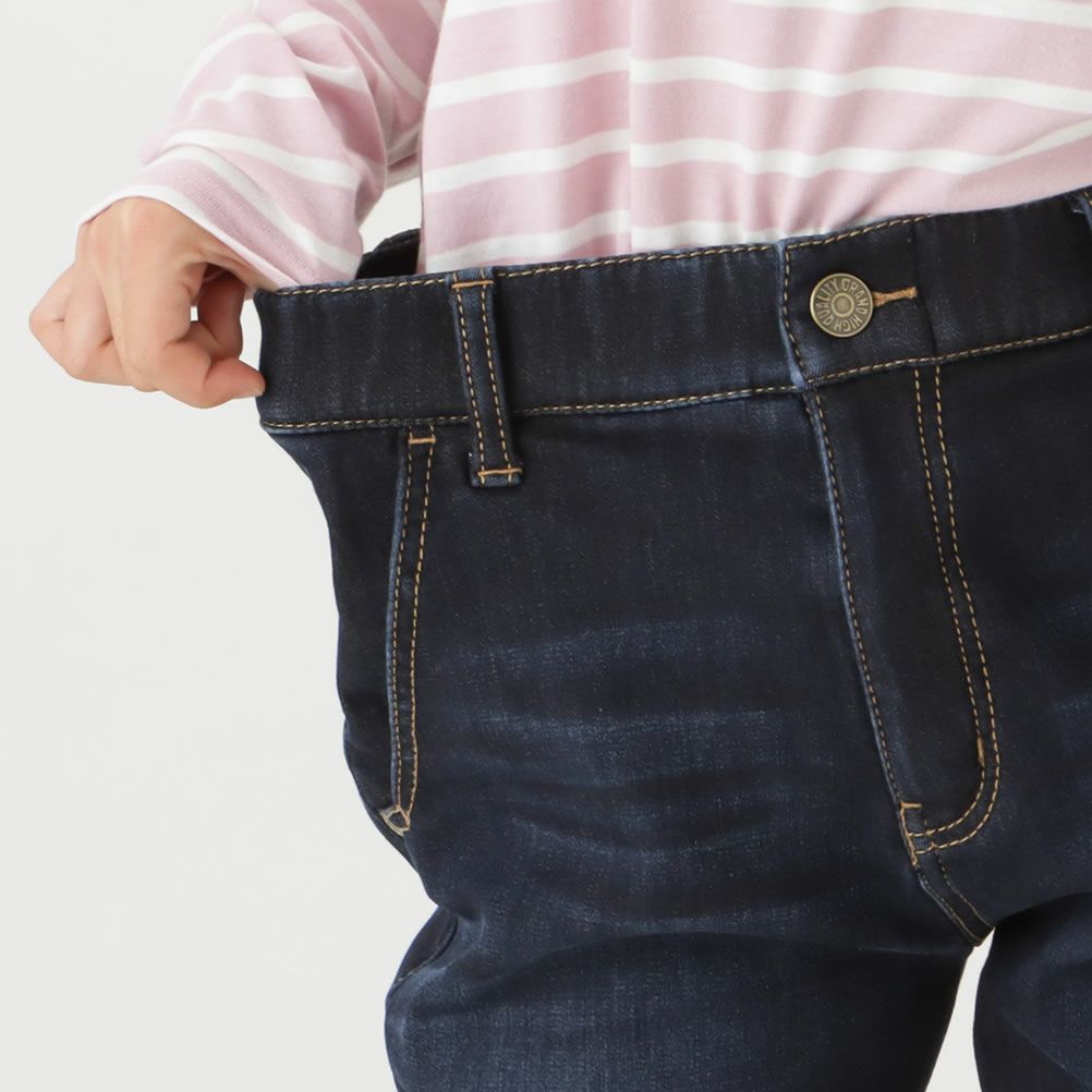 NAVY デニムシャギーボンディングパンツ キッズ