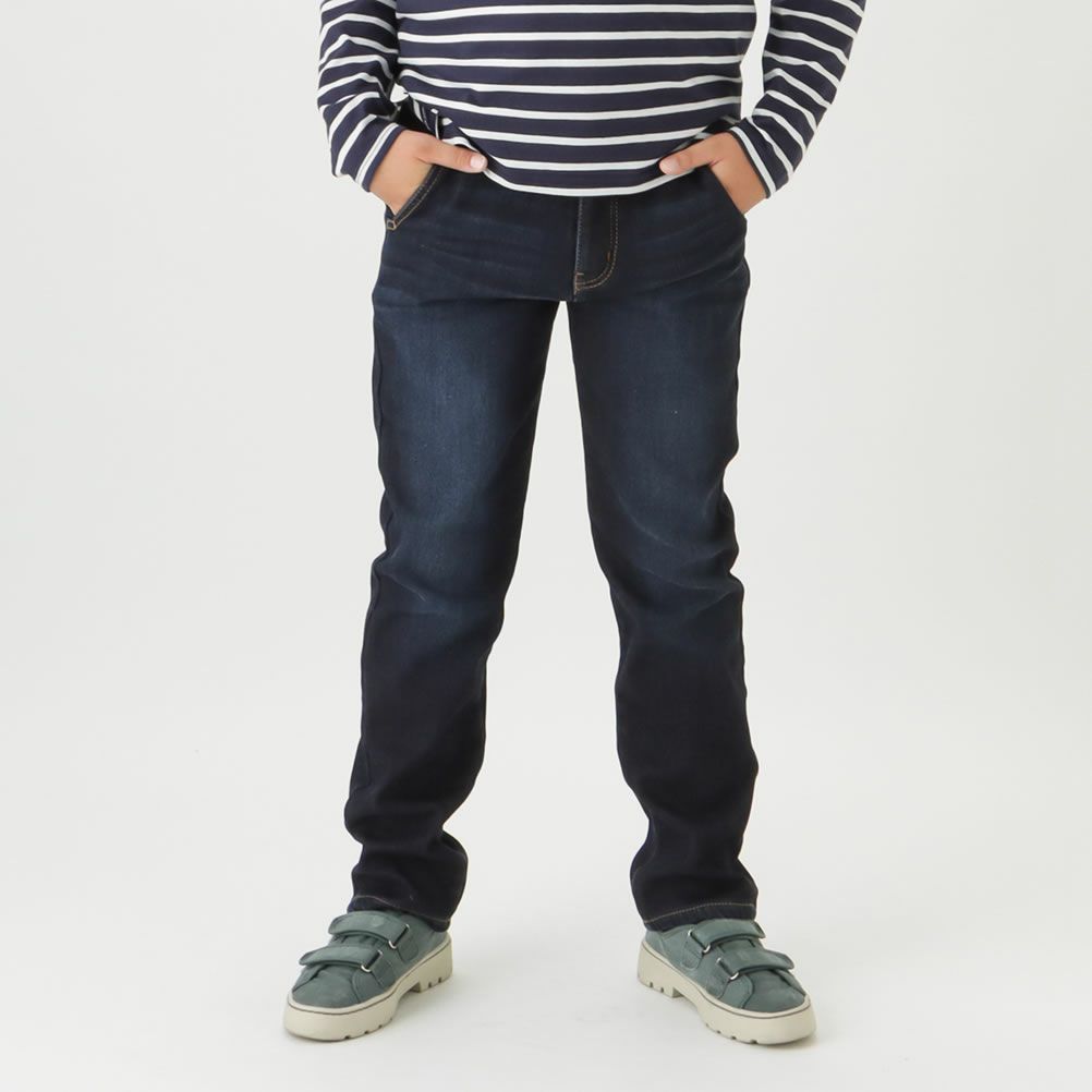 NAVY デニムシャギーボンディングパンツ キッズ