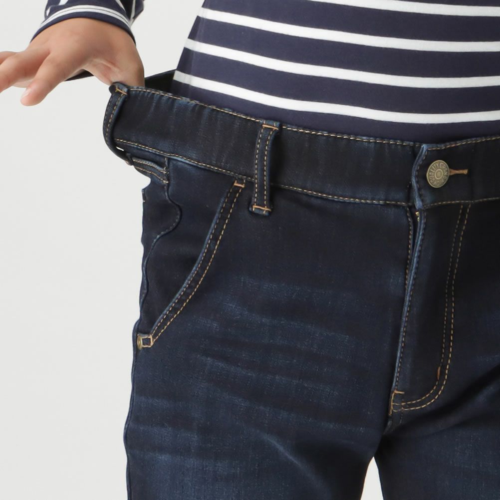 NAVY デニムシャギーボンディングパンツ キッズ