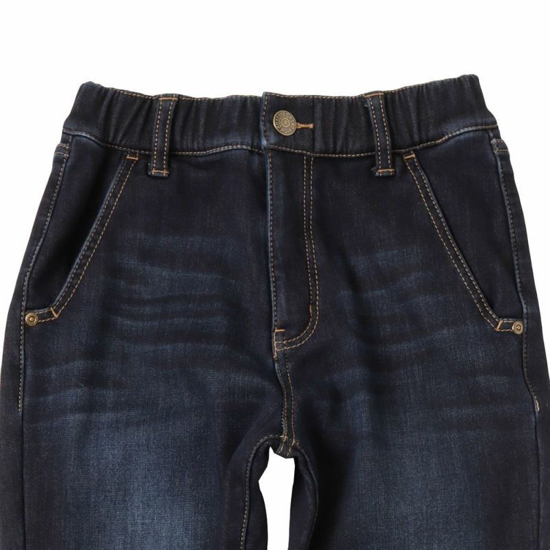 NAVY  デニムシャギーボンディングパンツ キッズ商品画像-11