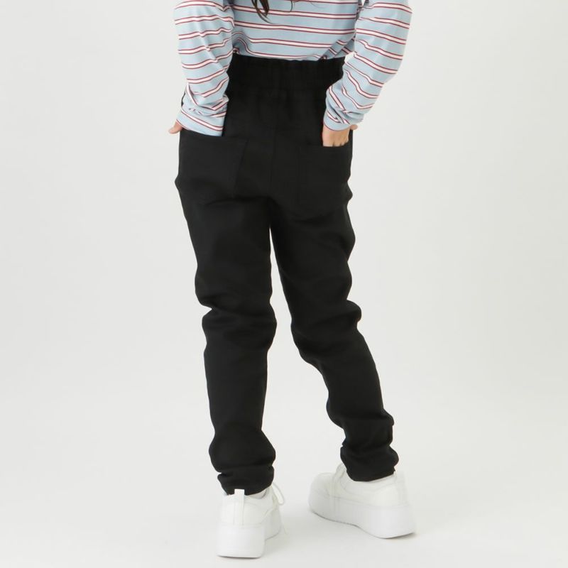 NAVY パウダー起毛カラースキニーパンツ キッズ商品画像-4