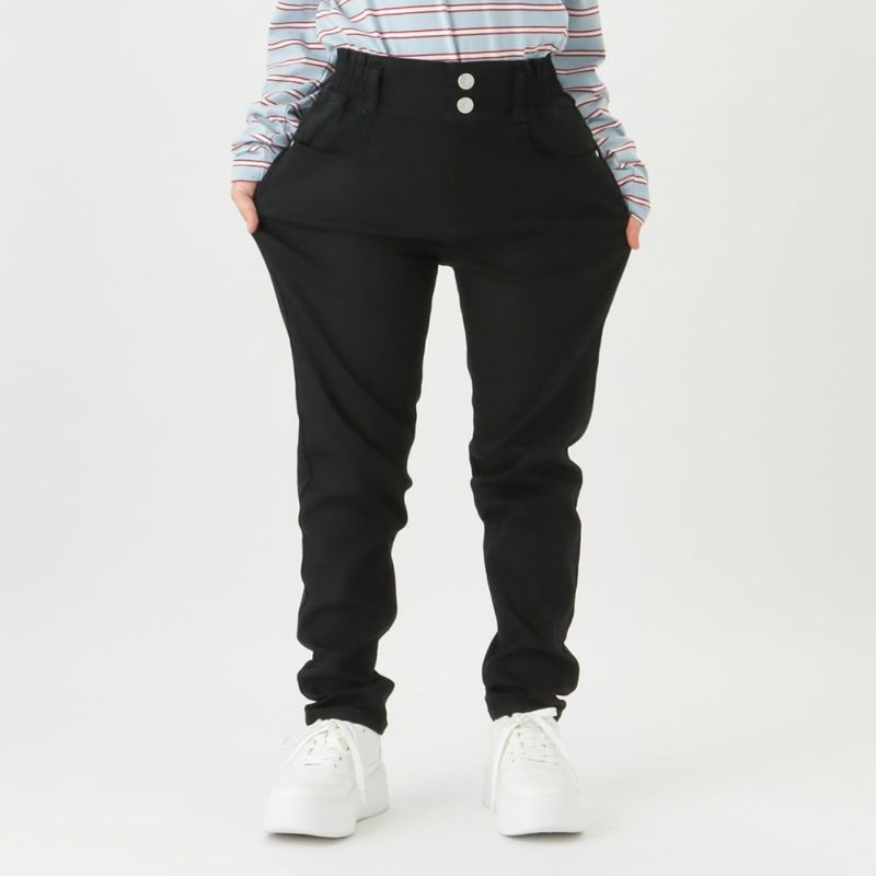 [期間限定価格]NAVY パウダー起毛カラースキニーパンツ キッズ商品画像-5