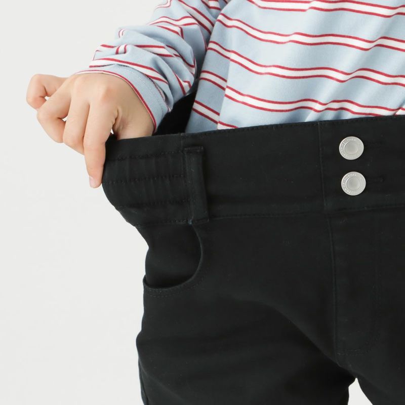 NAVY パウダー起毛カラースキニーパンツ キッズ商品画像-7