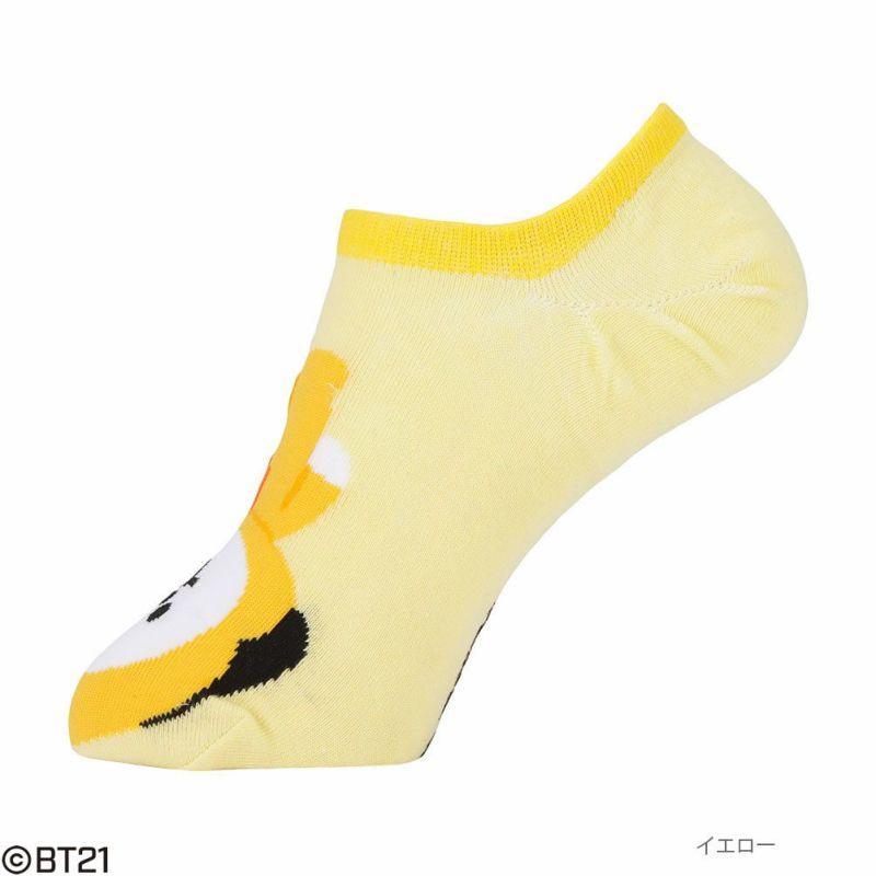 [期間限定価格]BT21 まるごとショート丈ソックス レディース商品画像-2