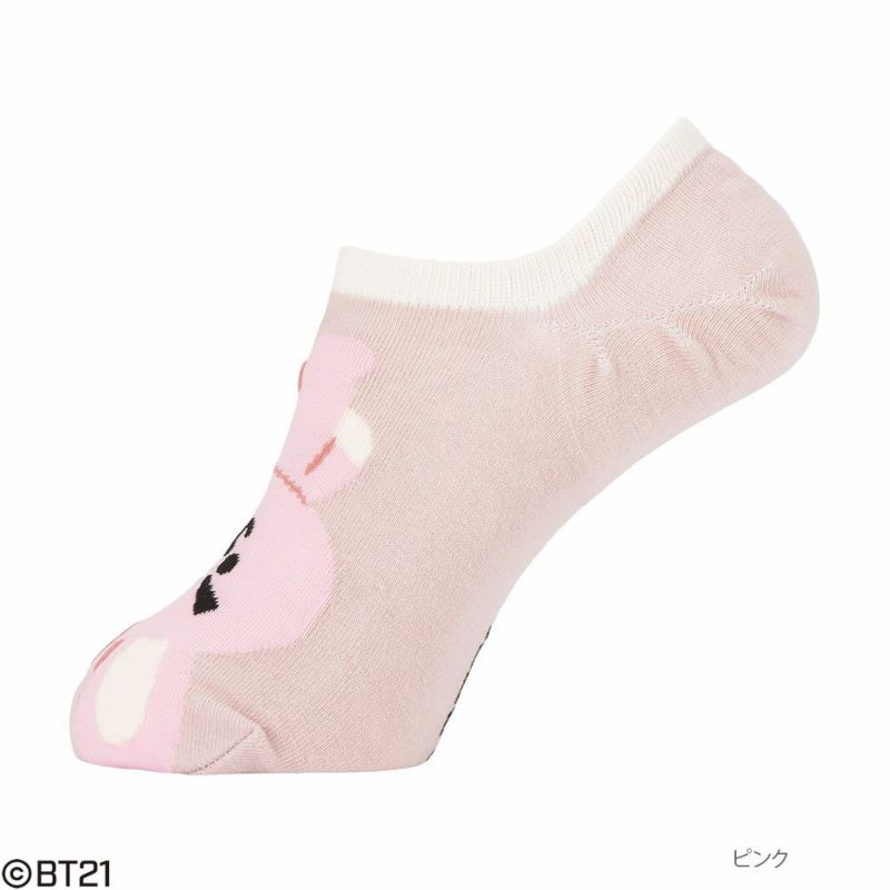 [期間限定価格]BT21 まるごとショート丈ソックス レディース商品画像-3