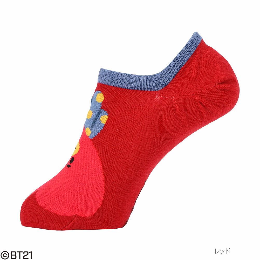BT21 まるごとショート丈ソックス レディース