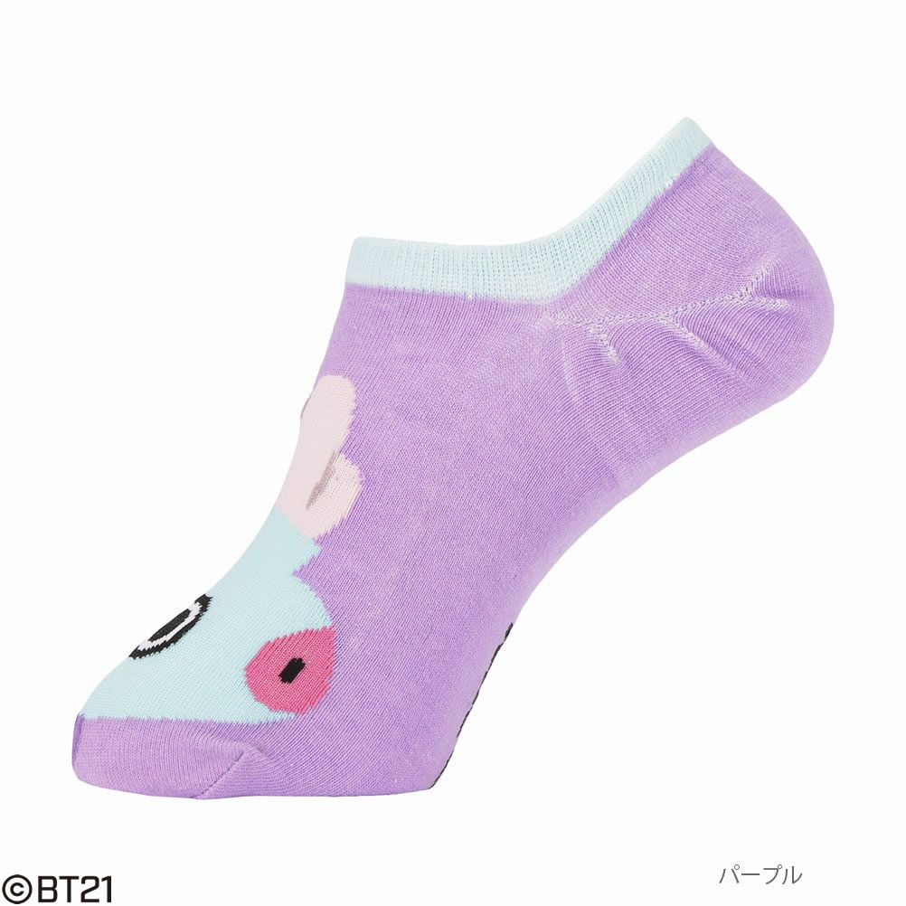 BT21 まるごとショート丈ソックス レディース