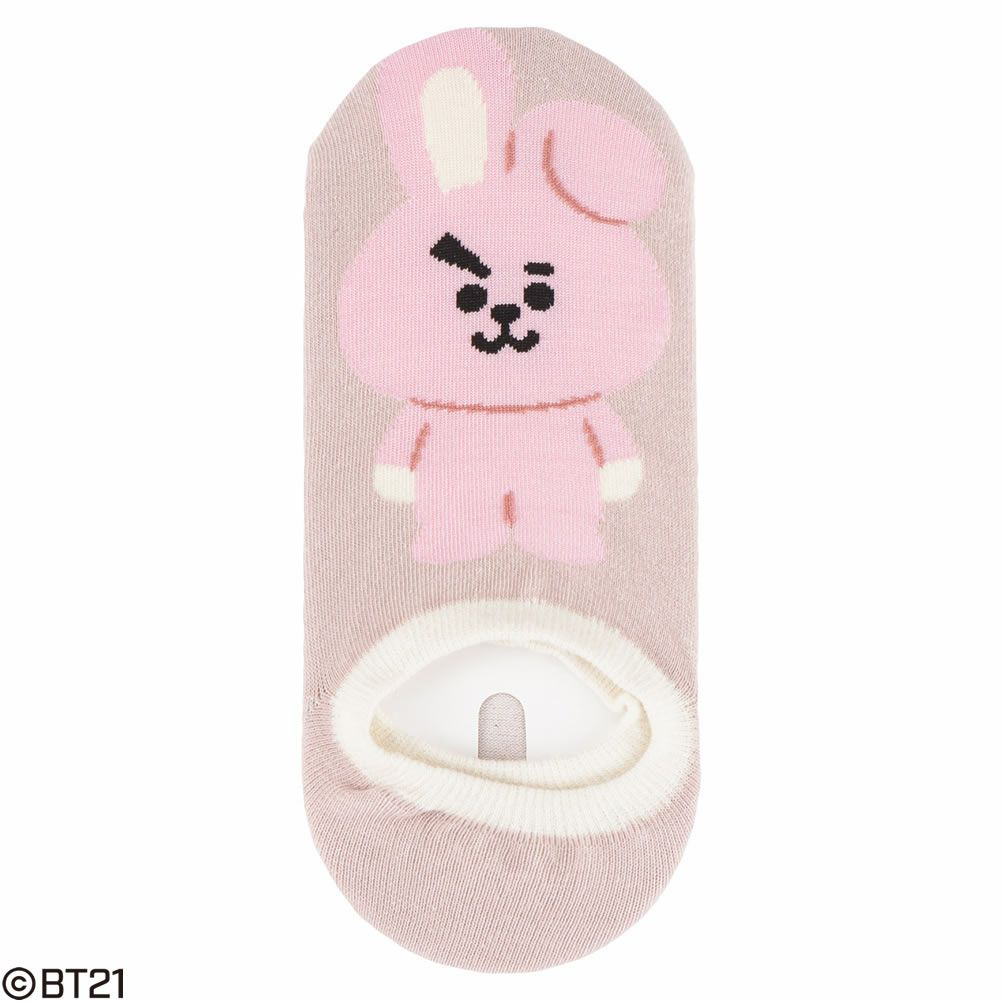 BT21 まるごとショート丈ソックス レディース