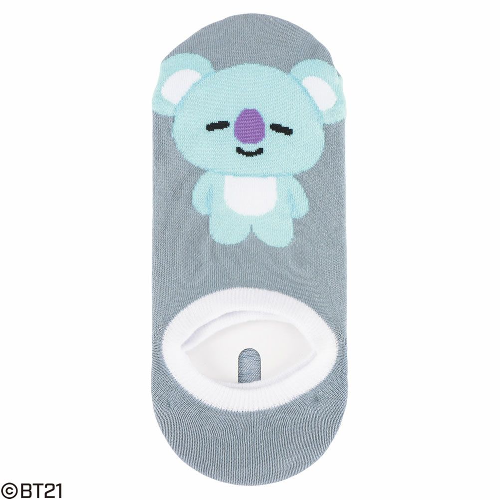BT21 まるごとショート丈ソックス レディース
