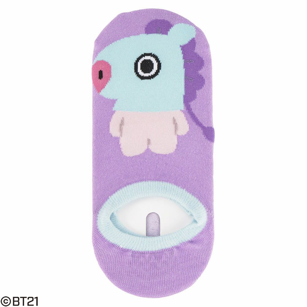 BT21 まるごとショート丈ソックス レディース