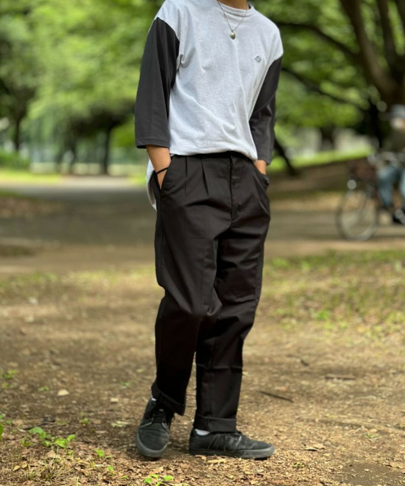 Dickies ツータックチノパンツ メンズ