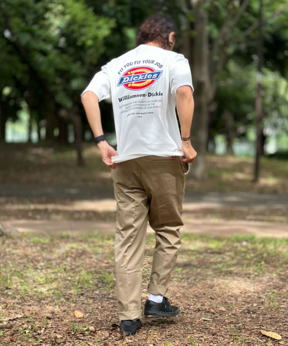 Dickies ツイルレギュラーチノパンツ メンズ