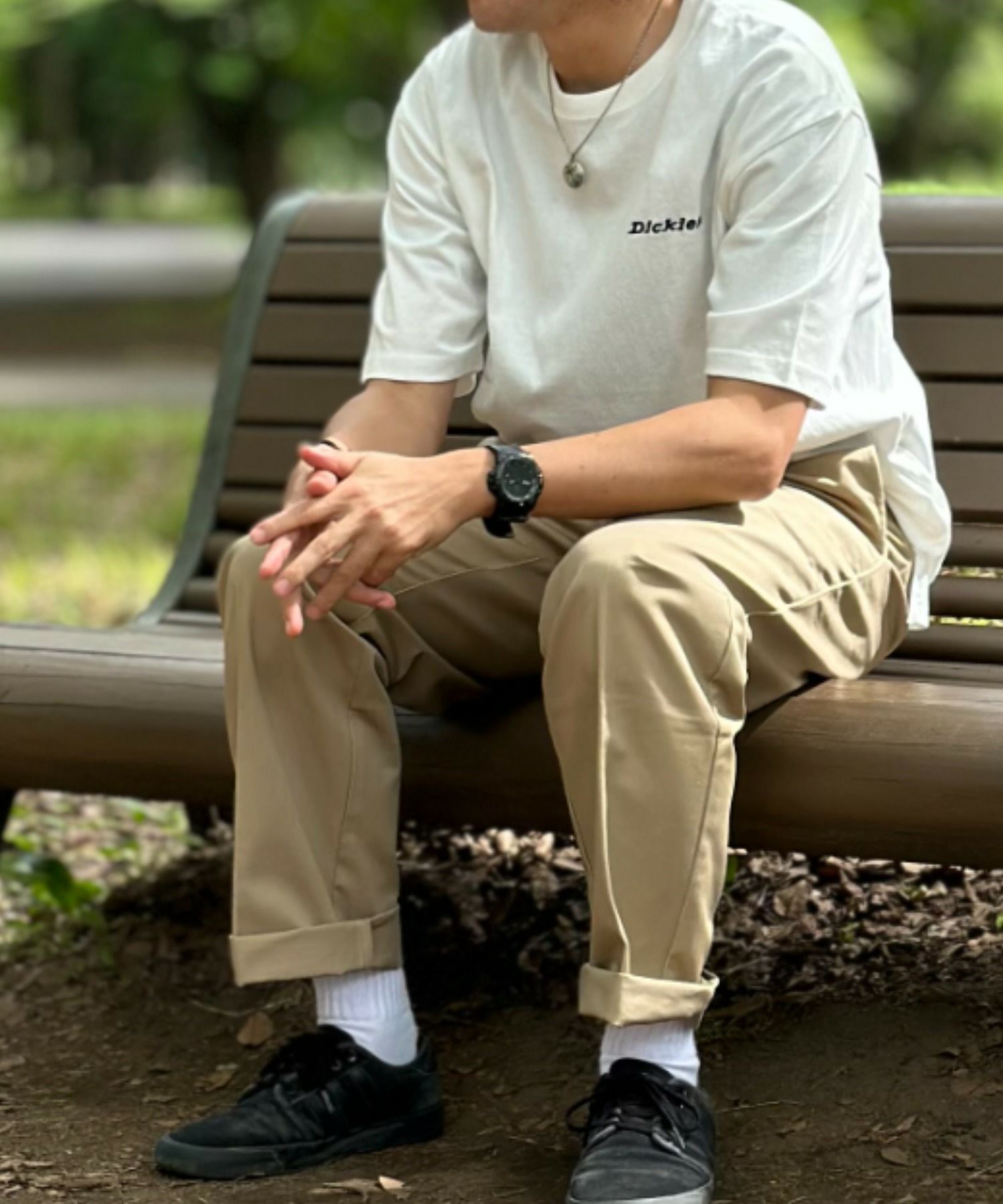 Dickies ツイルレギュラーチノパンツ メンズ商品サムネイル-7