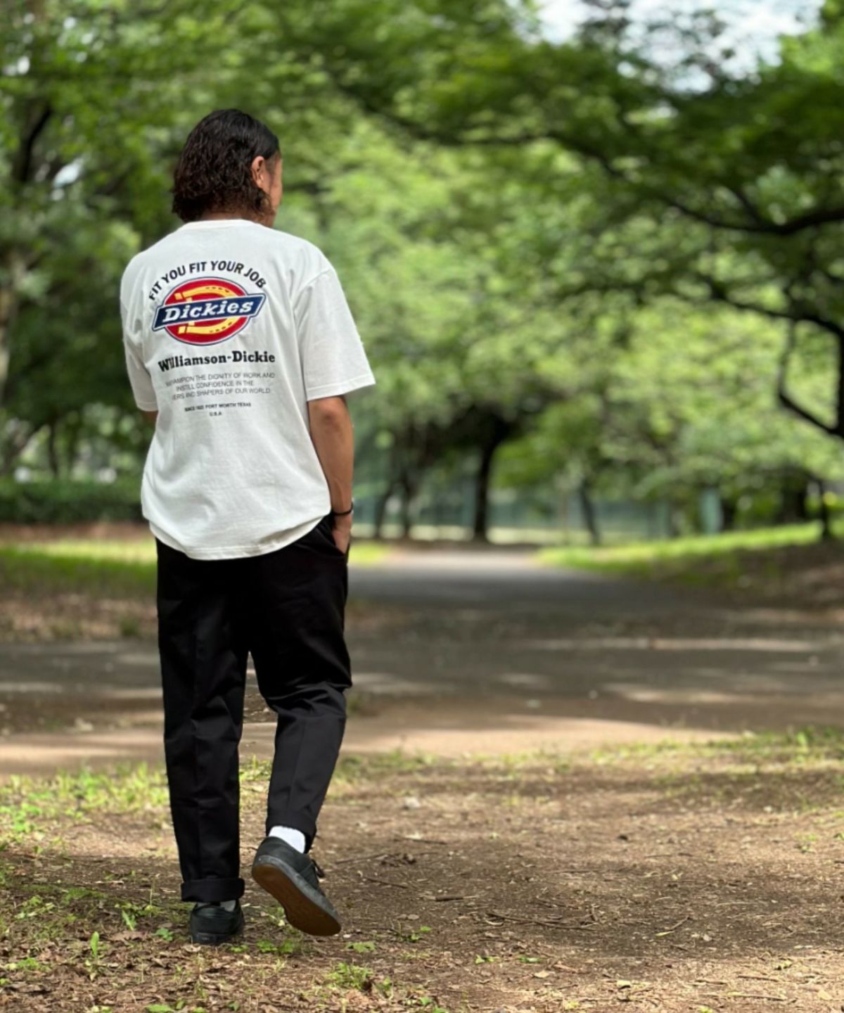 Dickies ツイルレギュラーチノパンツ メンズ