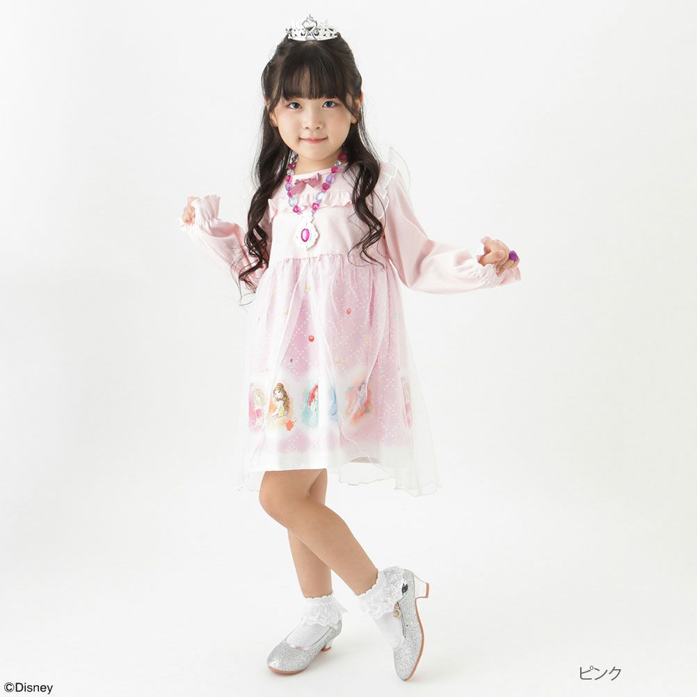 [期間限定価格]【オンラインストア限定】Disney プリンセス / アクセサリー付きドレス キッズ商品サムネイル-1