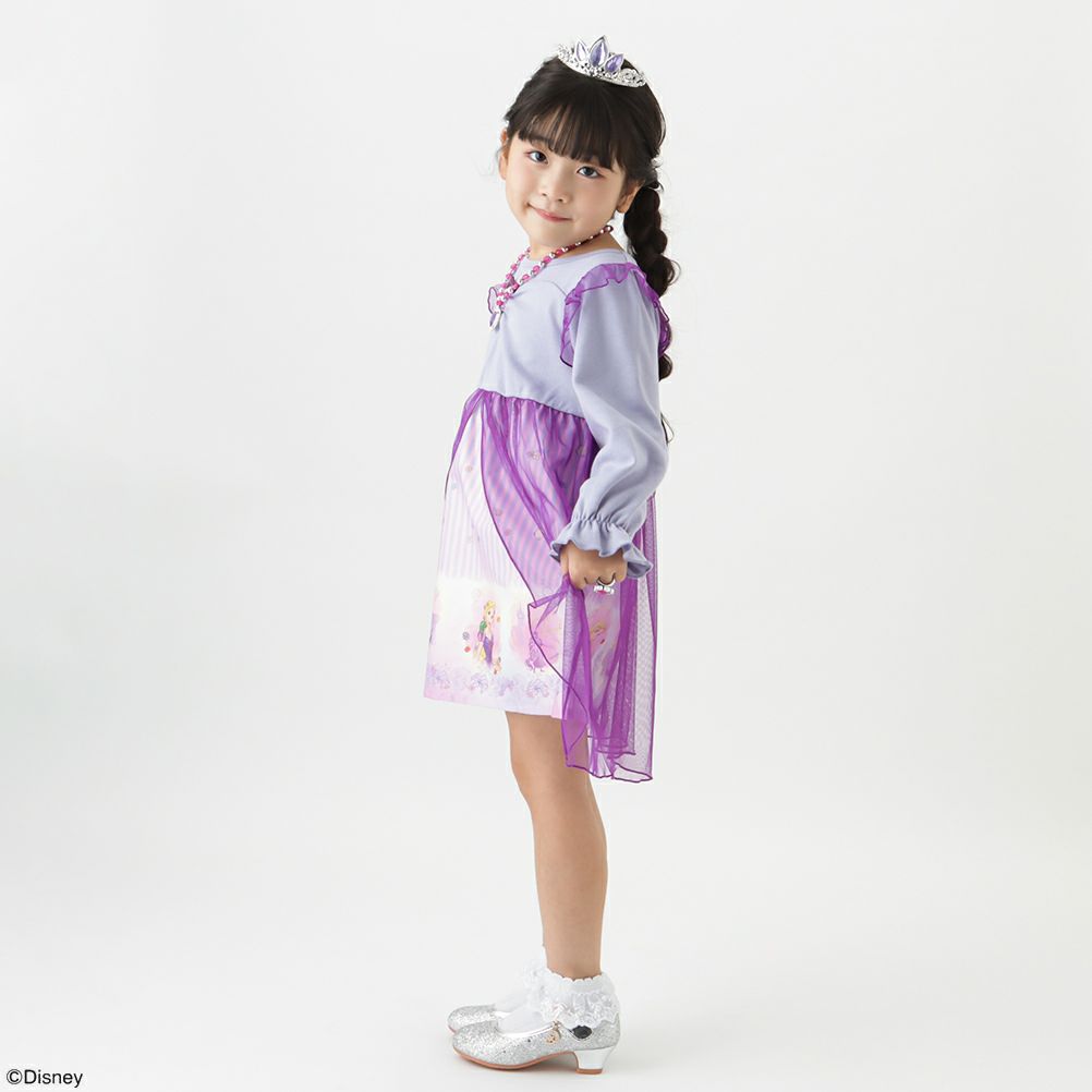 [期間限定価格]【オンラインストア限定】Disney ディズニー プリンセス ラプンツェル / アクセサリー付きドレス キッズ商品サムネイル-3