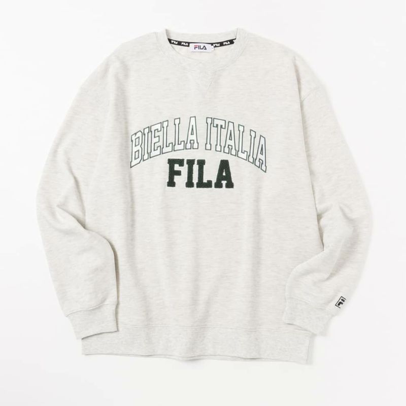 【オンラインストア限定】FILA カレッジロゴトレーナー メンズ商品画像-3