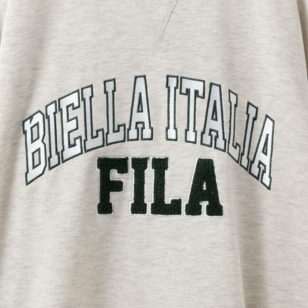 【オンラインストア限定】FILA カレッジロゴトレーナー メンズ商品サムネイル-5