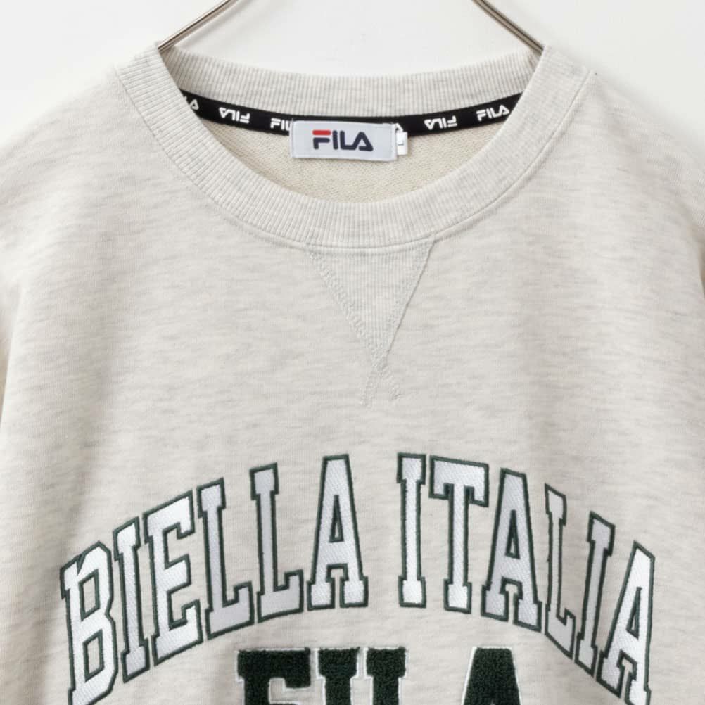 【オンラインストア限定】FILA カレッジロゴトレーナー メンズ商品サムネイル-7
