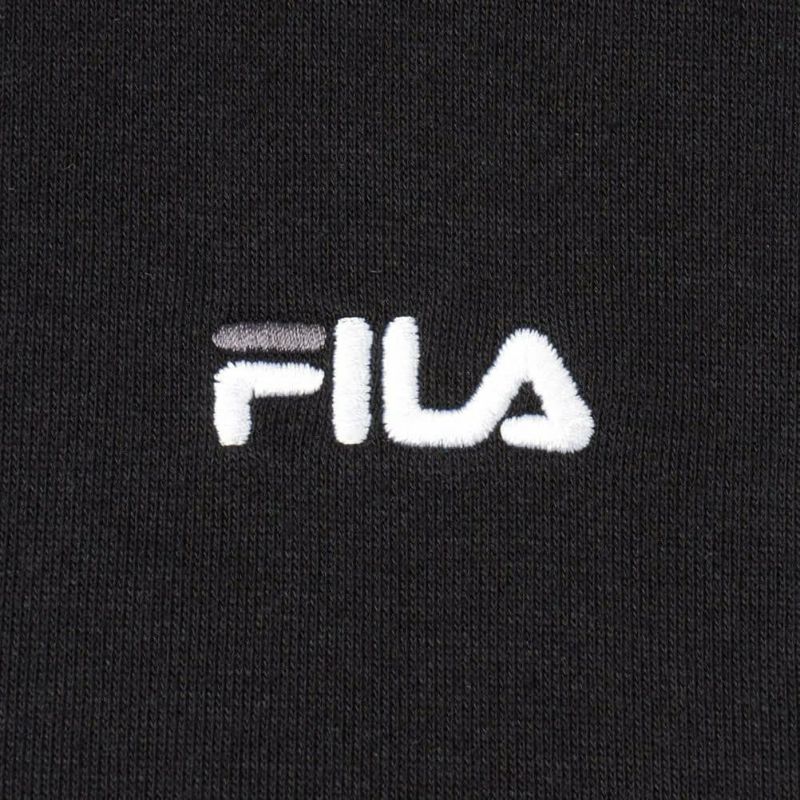 FILA バイカラープルオーバーパーカー メンズ