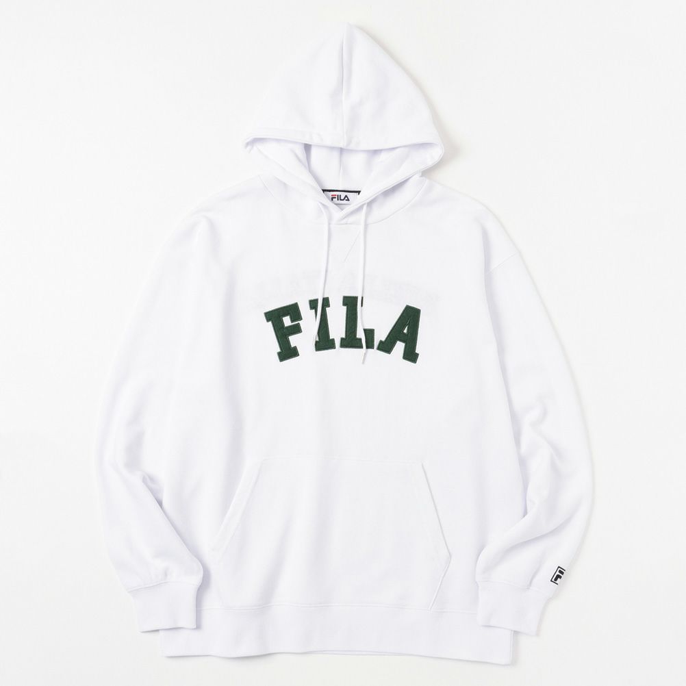 【オンラインストア限定】FILA カレッジロゴプルオーバーパーカー メンズ商品サムネイル-2