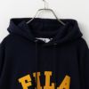 【オンラインストア限定】FILA カレッジロゴプルオーバーパーカー メンズ商品サムネイル-4