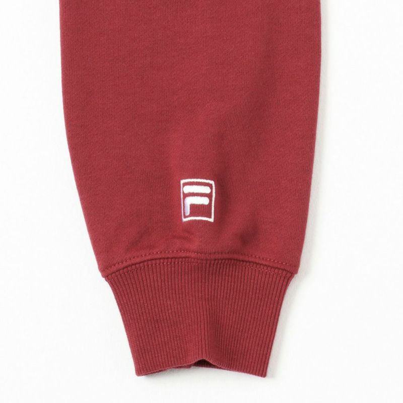 【オンラインストア限定】FILA カレッジロゴプルオーバーパーカー メンズ商品画像-12