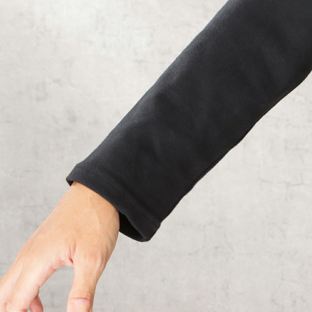 [期間限定価格]URBAN COLLECTION スムスワンポイント刺繍モックネックロングスリーブTシャツ メンズ商品サムネイル-11