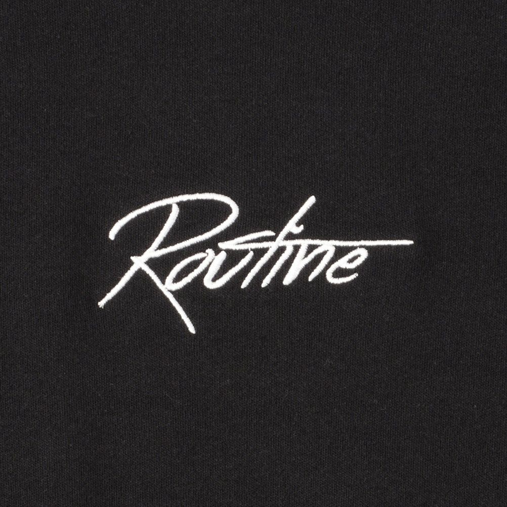 URBAN COLLECTION スムスワンポイント刺繍モックネックロングスリーブTシャツ メンズ