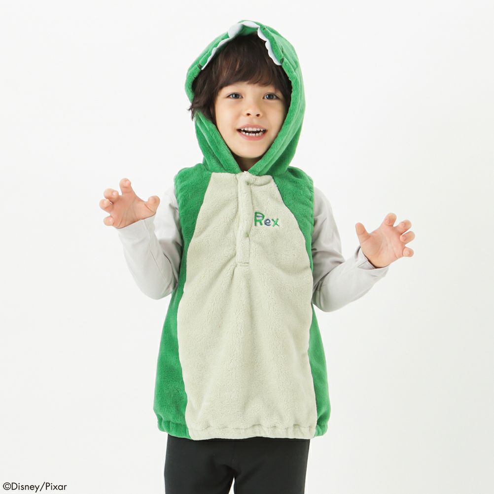 [期間限定価格]【オンラインストア限定】PIXAR ディズニー / ピクサー TOY STORY トイ・ストーリー レックス / 着ぐるみベスト キッズ商品サムネイル-2