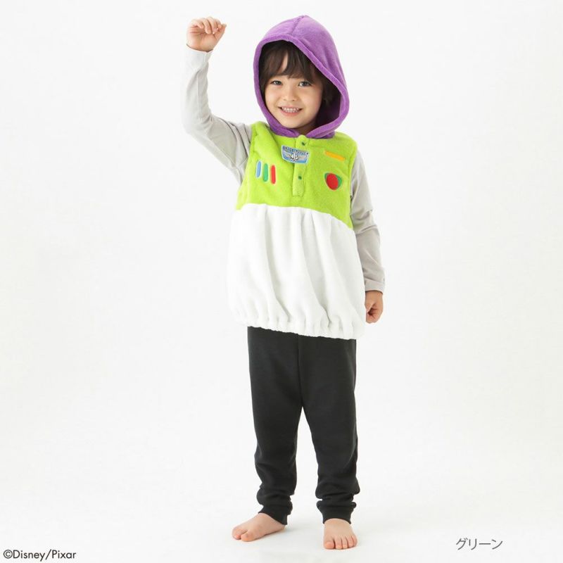 【オンラインストア限定】PIXAR ディズニー / ピクサー TOY STORY トイ・ストーリー バズ / 着ぐるみベスト キッズ商品画像-1