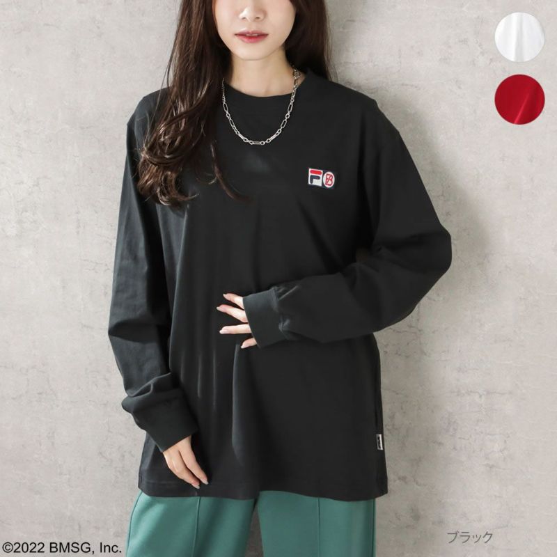 Fila Be First 刺繍ロングスリーブtシャツ レディース