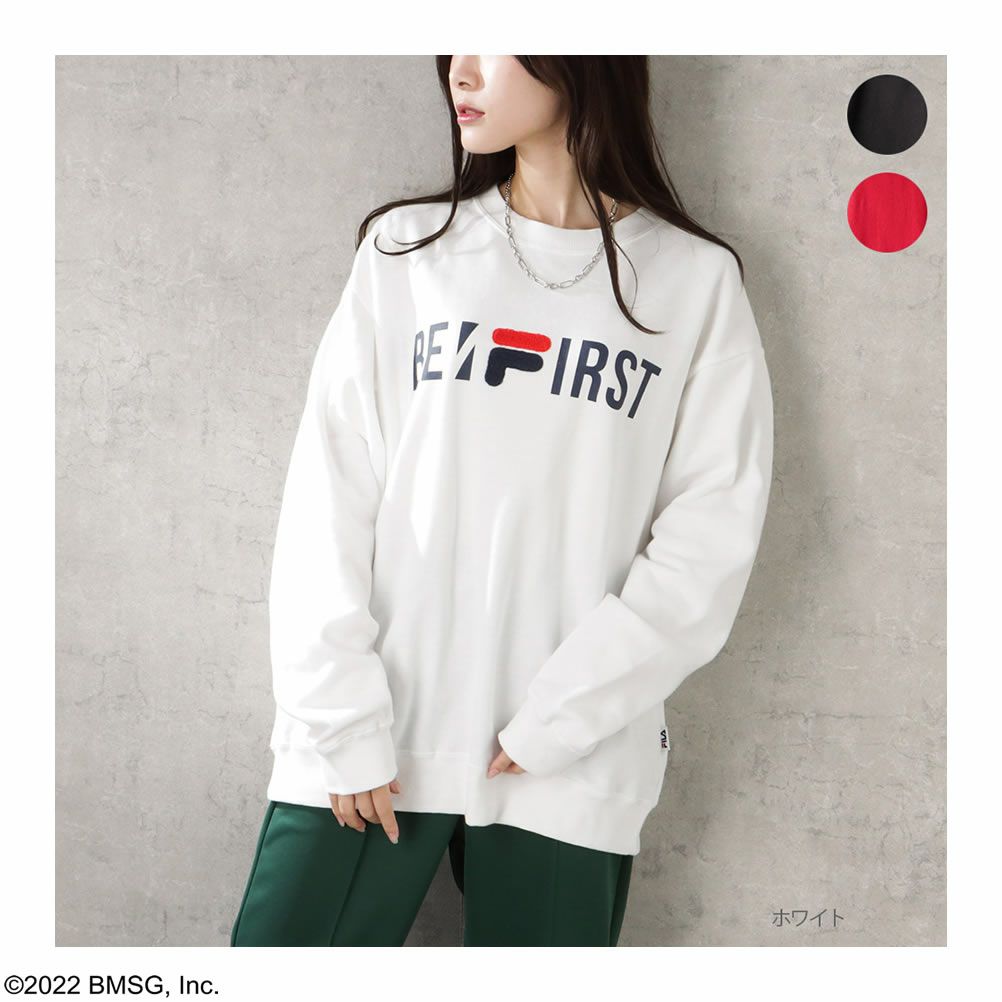 【クリアファイル1枚とフォンタブ1個をプレゼント】FILA×BE:FIRST クルートレーナー レディース