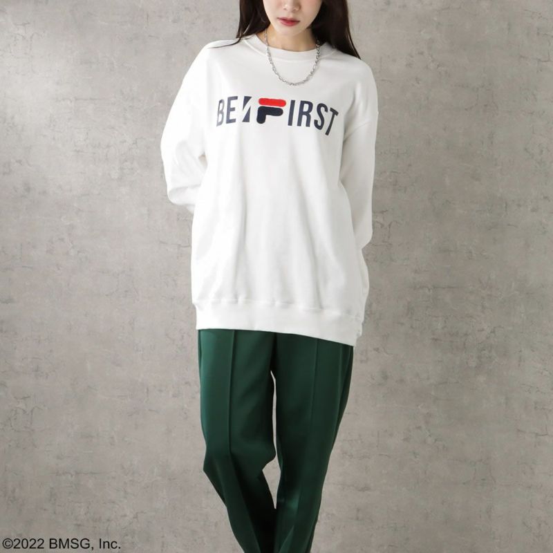 FILA×BE:FIRST クルートレーナー レディース【クリアファイル1枚とフォンタブ1個をプレゼント】商品画像-4
