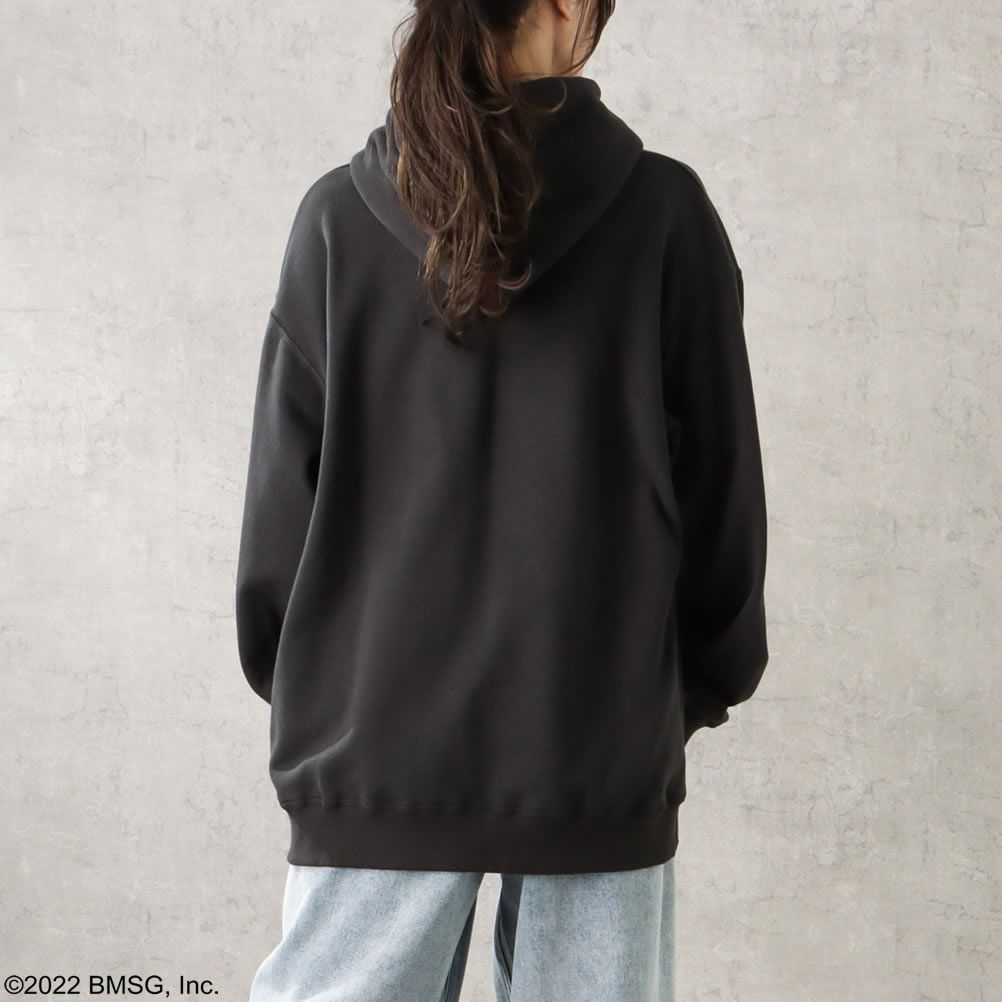 【クリアファイル1枚とフォンタブ1個をプレゼント】FILA×BE:FIRST プルパーカー レディース